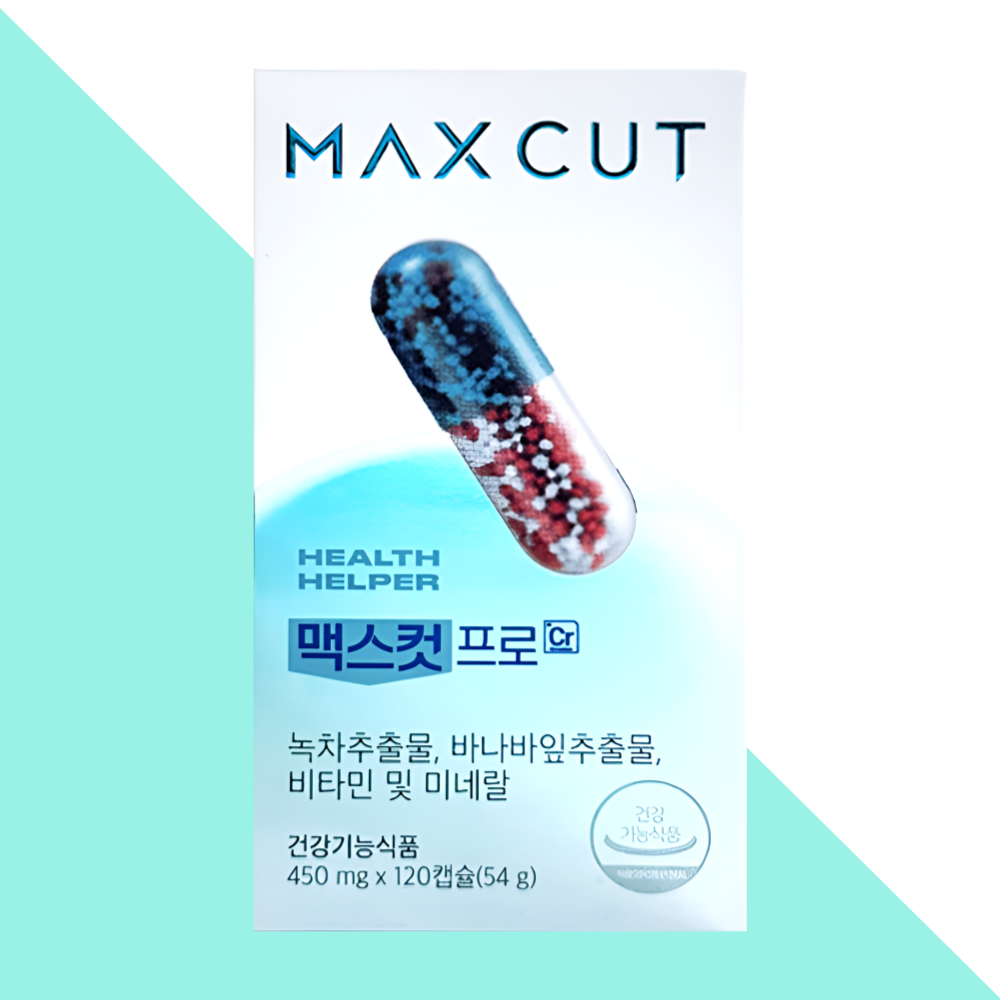 헬스헬퍼 맥스컷 프로 크롬 카테킨 다이어트 120캡슐X1박스 - 상세 이미지 5