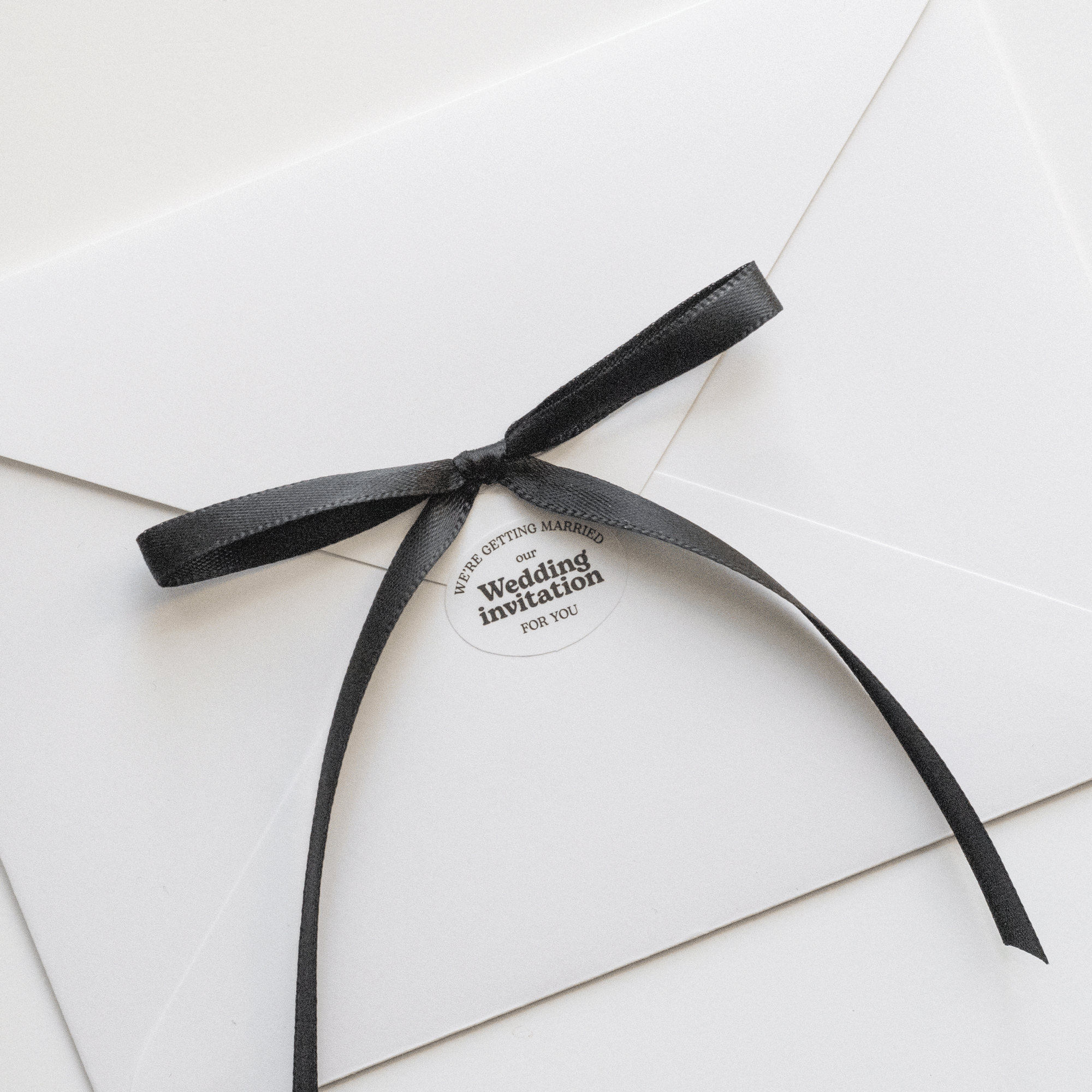 청첩장 오발 스티커 wedding invitation oval sticker 초대장 타원형 봉투 스티커 30매 - 상세 이미지 2