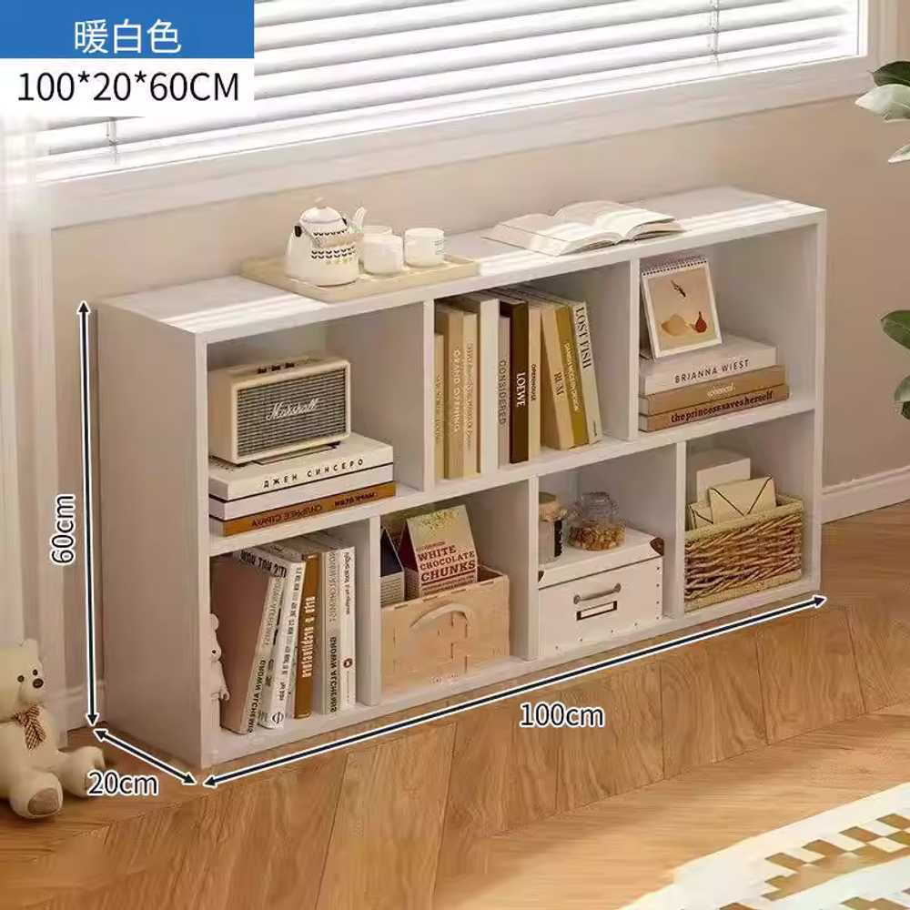 틈새 수납장 베란다 안방 슬림 렉 정리 사이드 서랍장 흰색 100x20x60 이미지 7