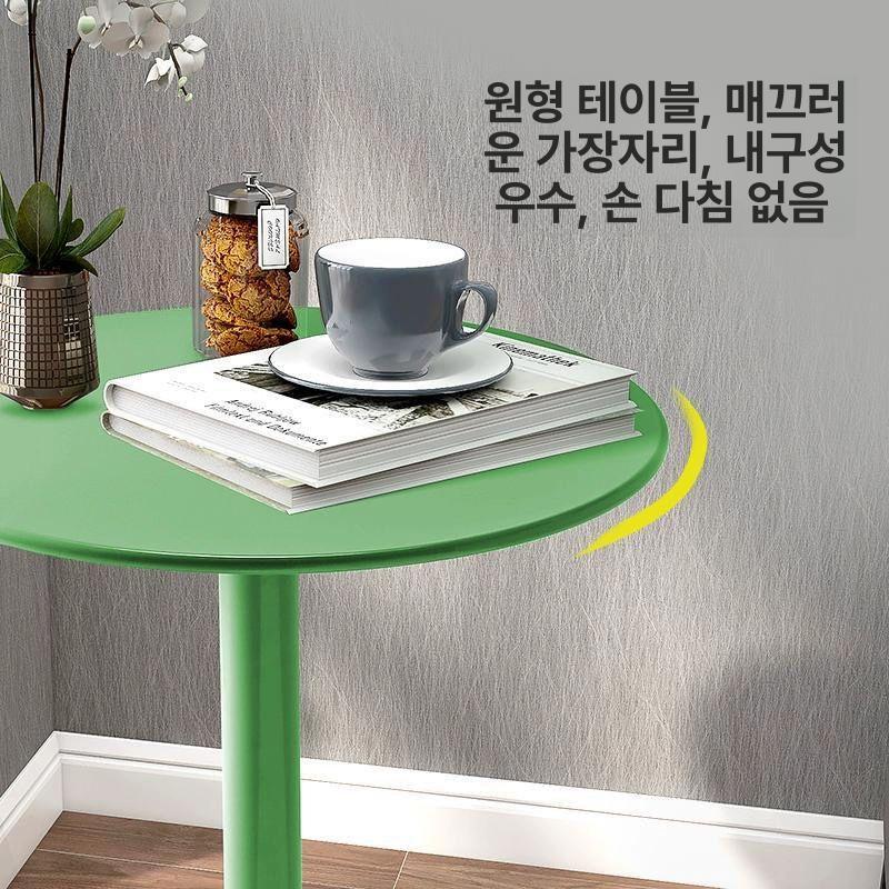 카페 미니테이블 원형테이블 모던 거실 업소용 티테이블 - 상세 이미지 5