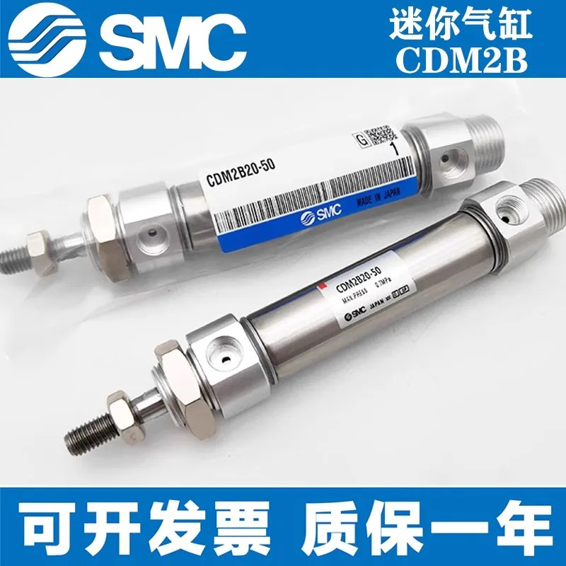 10Pcs 오리지널 스테인레스 스틸 미니 실린더 CDM2B20/25/32/40 - 5-10-15 50-75-100 Z