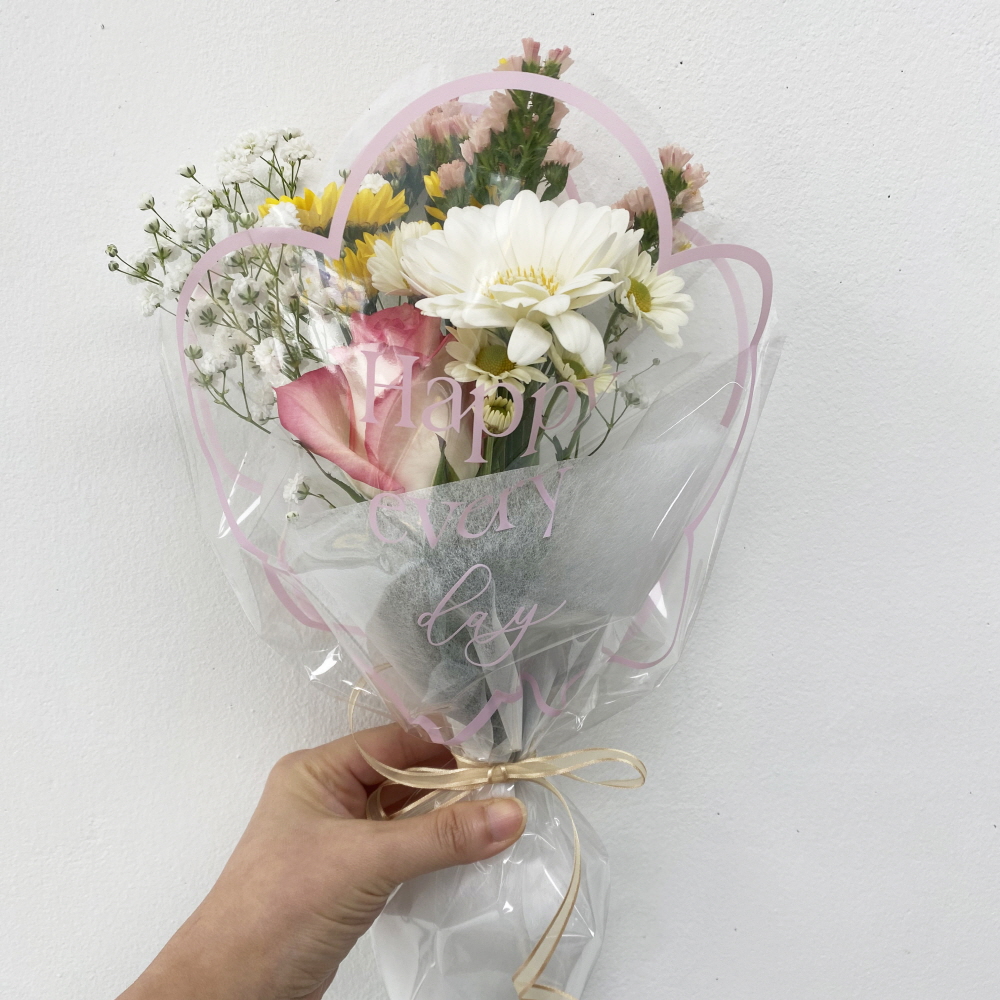 생화 미니 단체 꽃다발 꽃구름 한다발 졸업 꽃다발 꽃배송