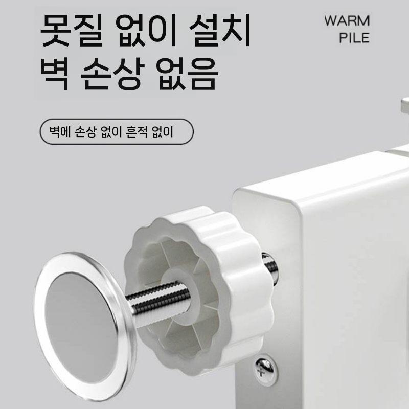 강아지 아크릴 가드레일 안전펜스 안전문 애견 슬라이딩 높이 80cm 아크릴 펫 펜 적용 폭 69-76cm - 상세 이미지 5