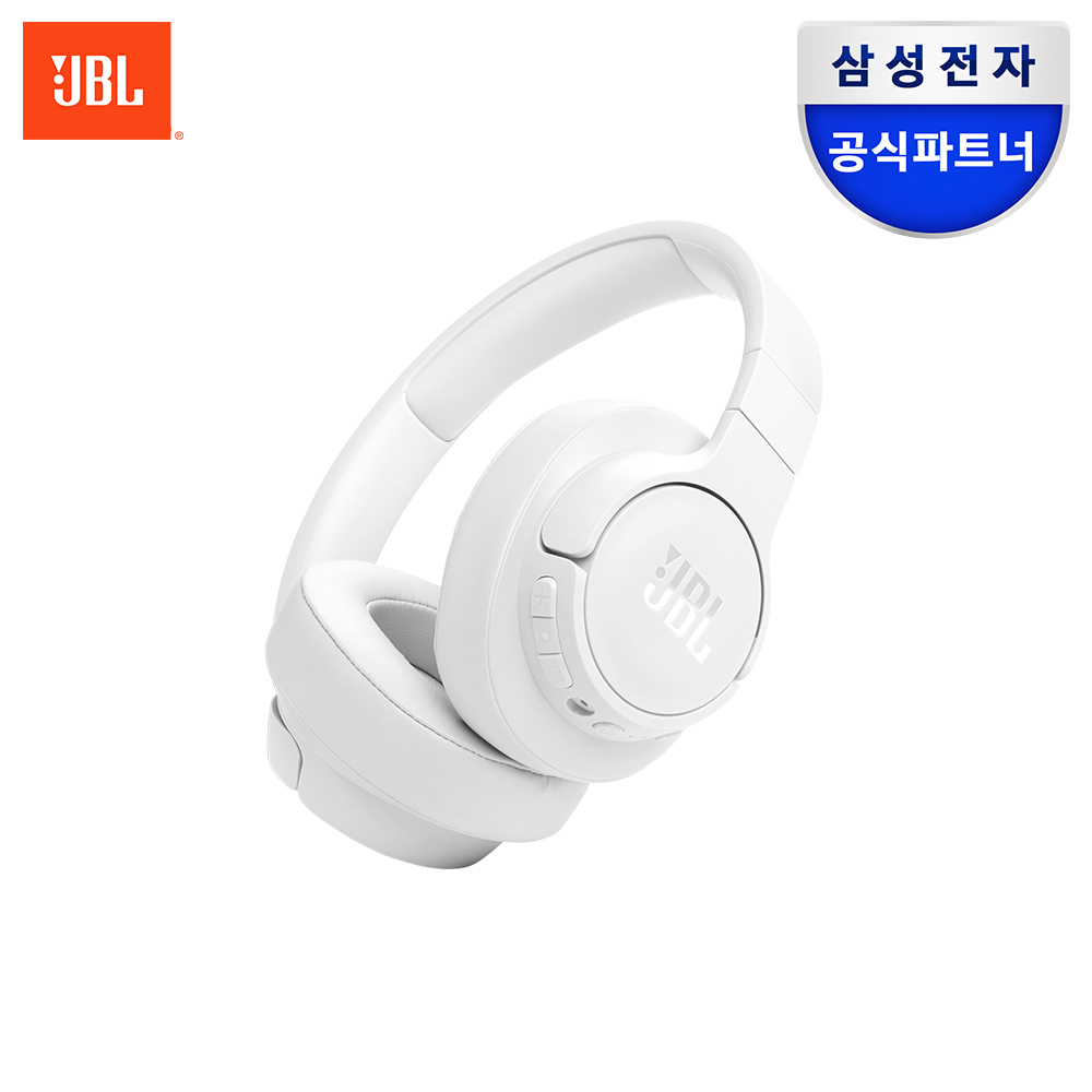 삼성공식파트너 JBL T770NC 노이즈캔슬링 블루투스 헤드셋 무선헤드폰 화이트 제품 이미지