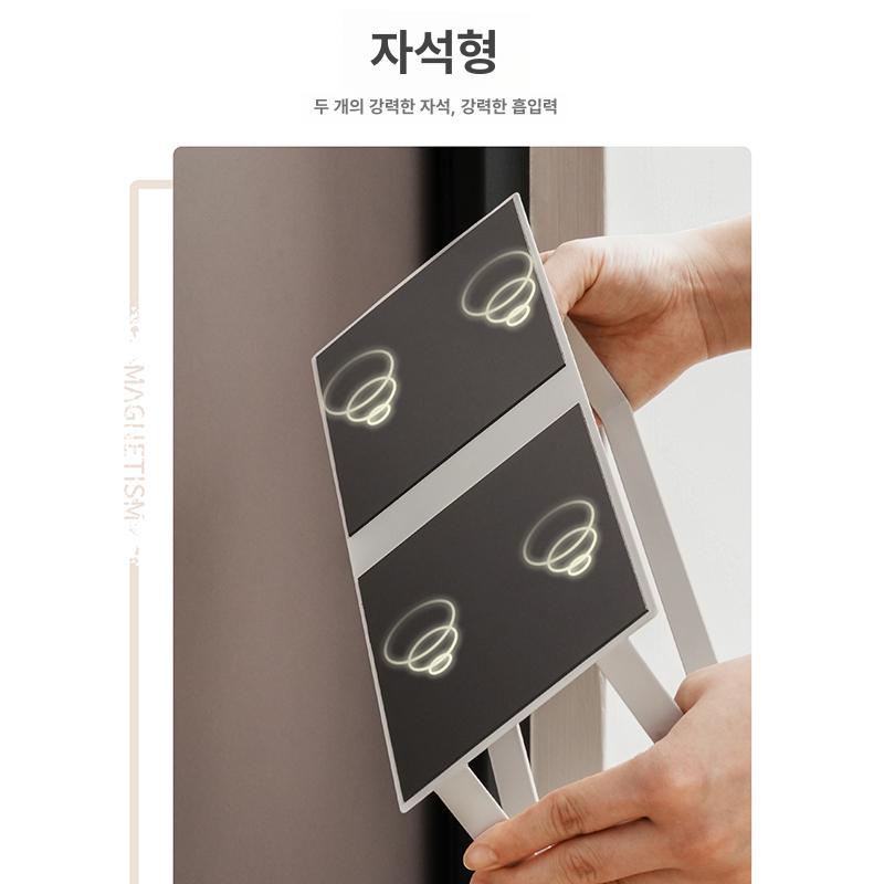 실내화 거치대 현관문 신발걸이 내부 선반 사무실 욕실 - 상세 이미지 2