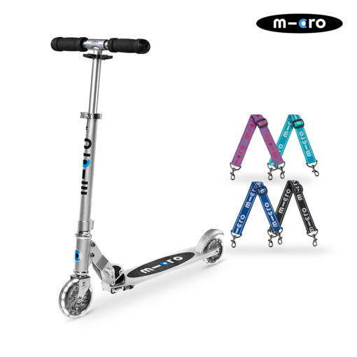 마이크로 스프라이트 LED 두발 초등학생 킥보드