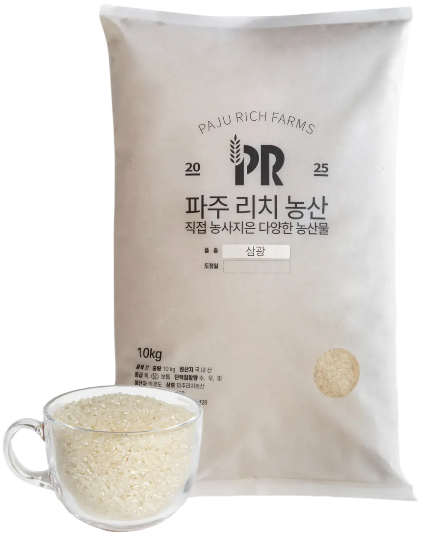 삼광 쌀 햅쌀 백미 경기미 파주 단일미 20kg, 1개 - 상품 이미지