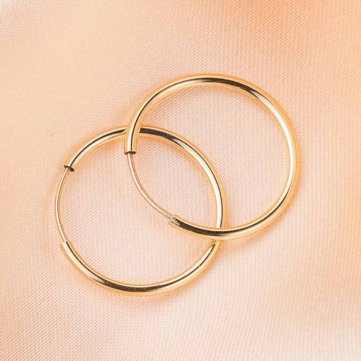 14k 링 귀걸이 2cm 3cm 4cm 5cm 6cm GF245 제품 이미지