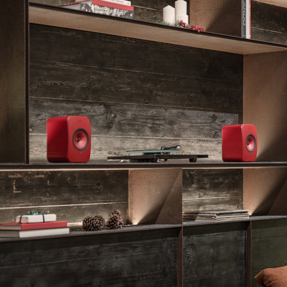 [국내정발] KEF LSX II 스피커 레드 - 상세 이미지 2
