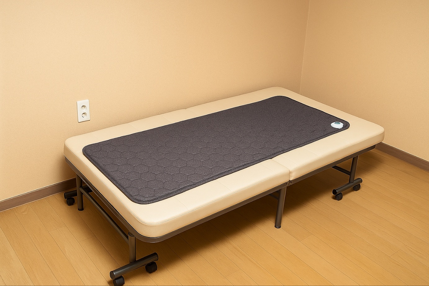 3H 한일온열기 그래핀 쇼파용 전기 병원침대 매트 방석 온열매트 장판 카본 탄소 미니 1인용 70x190 블랙