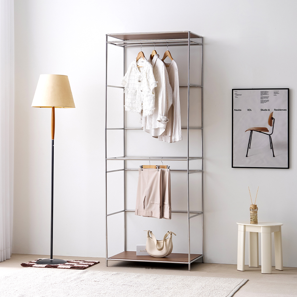 세렌핏 800 1단 2단 3단 서랍 옷장 모듈 미드센츄리 선반 서랍장 멀티 시스템 헹거