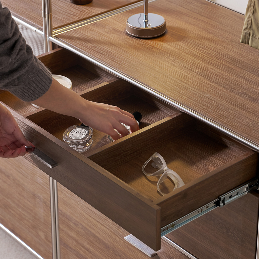 세렌핏 모듈 미드센츄리 옷장 서랍장 멀티 시스템 헹거 400