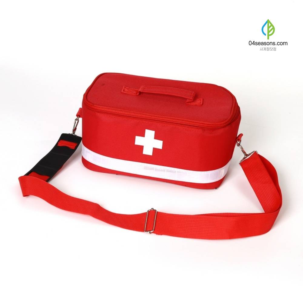 (18종 세트) 가정용 구급함 휴대용 구급상자 FIRSTAIDKIT 구급가방 응급처치키트 - 상품 이미지