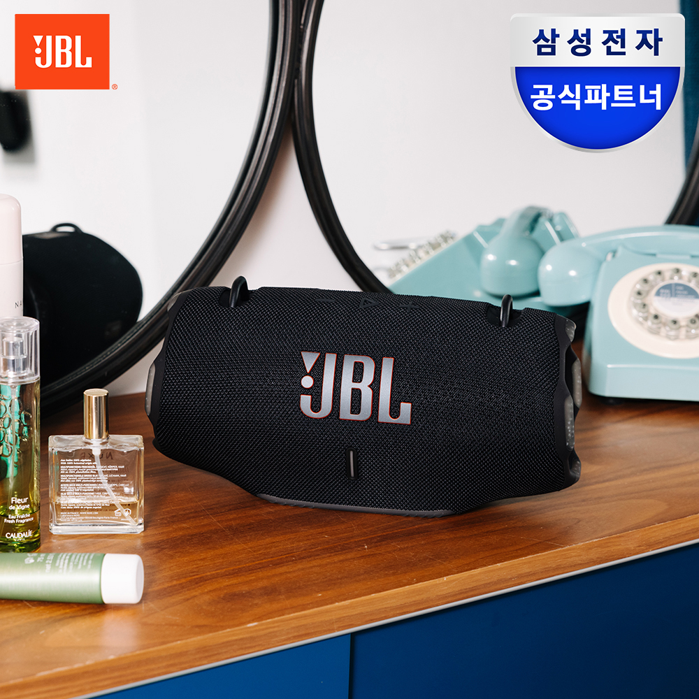 삼성공식파트너 JBL XTREME4 휴대용 블루투스 스피커 블랙 제품 이미지