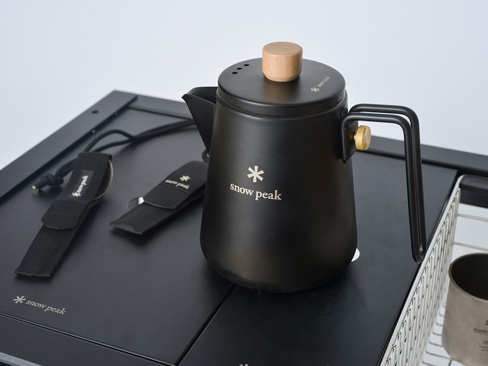 스노우피크 필드 바리스타 캐틀 블랙 CS-115R-EC 캠핑 주전자