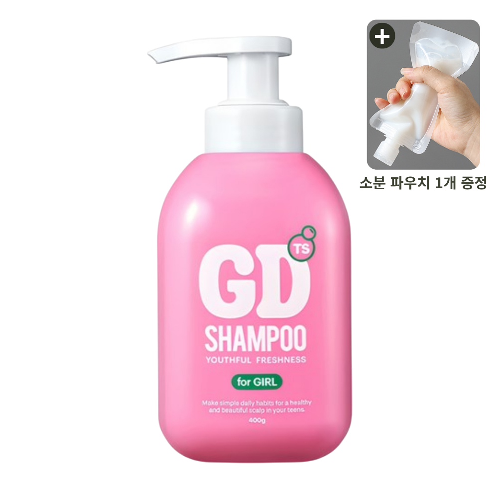 TS 지디 샴푸 포걸 + 소분 파우치 400g, 1개 - 상세 이미지 4