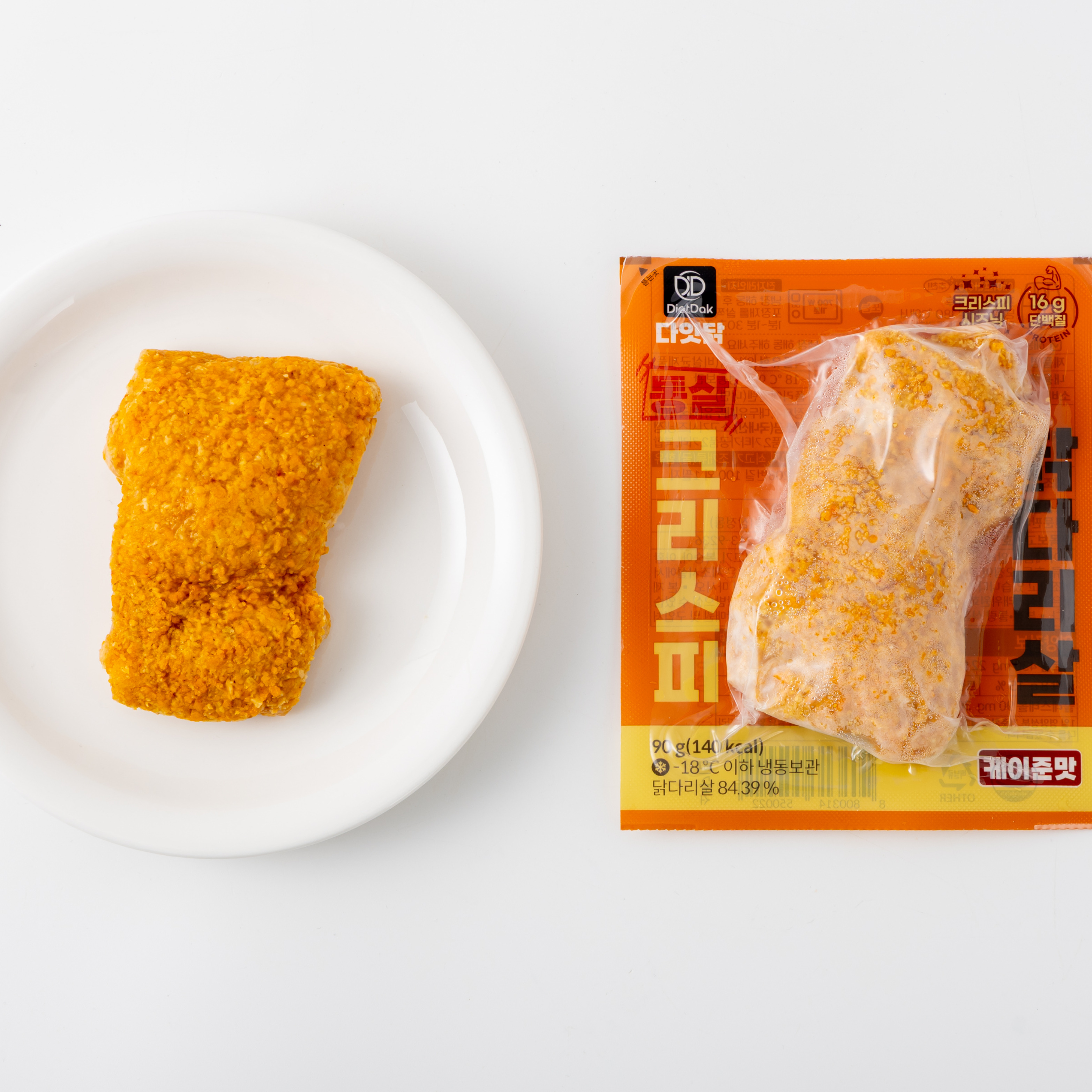 [핫세일] 다잇닭 통살 크리스피 닭다리살 케이준맛, 90g, 10개 - 상세 이미지 4