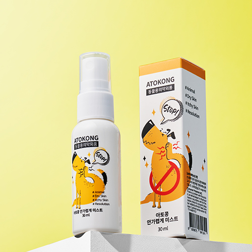 아토콩 강아지피부병 안가렵게 미스트 30ml(동물병원판매용) - 상세 이미지 4