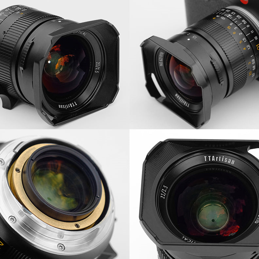 티티아티산 21mm F1.5 ASPH 라이카 M마운트 렌즈 블랙 - 상세 이미지 2