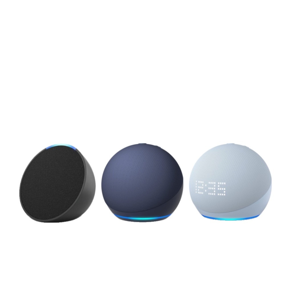 디스플레이 인공지능 스피커 시계 LED 음성인식 허브 네스트 미니 AI 스마트 WIFI 스피커 - 상품 이미지