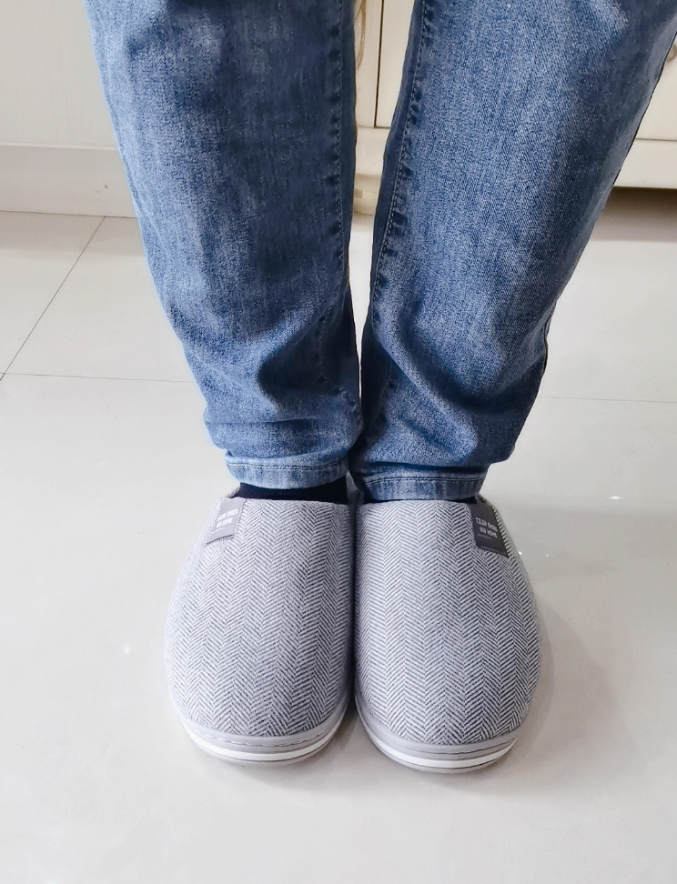 빅사이즈 털실내화 겨울 거실 사무실 방한 거실화 실내 슬리퍼 280 290 300