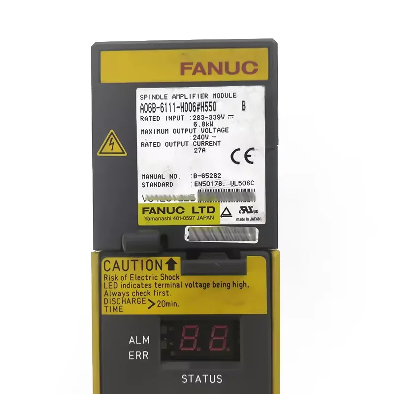 A06B-6111-H006 Fanuc 서보 드라이브 모듈 리퍼 OK A06B 6111 H006