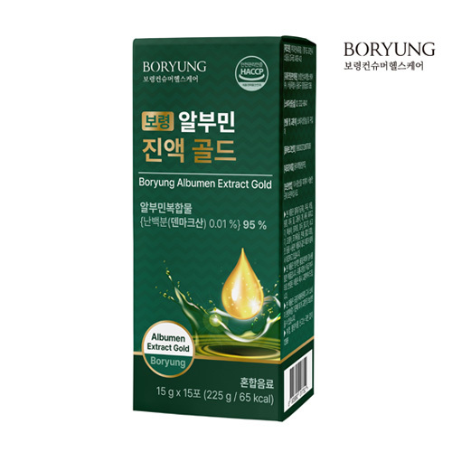 [보령컨슈머헬스케어] 알부민 진액골드 15g x 15포 체력보충 피로회복 영양제 중장년활력 단백질보충 - 상세 이미지 2