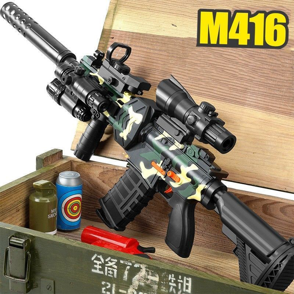 은인토이 너프건 M4 엠포 M416 스펀지총 장난감 수동 - 상세 이미지 3