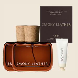 덱스 오브제 스모키 레더 퍼퓸 향수 50ml 2개 + 허니버터 핸드크림 ... 솔직 후기 | 피부 타입별 분석 - 상품 이미지 1