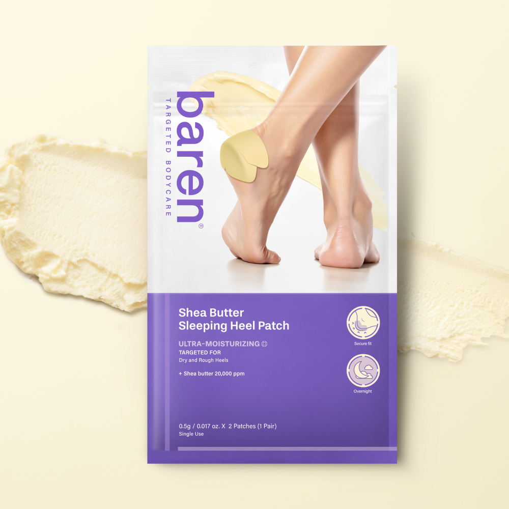 바렌 뒷꿈치 보습 체험 SET (힐패치 2매입+풋 팩 2매입+보들 꿈치양말 1쌍) - 상세 이미지 4