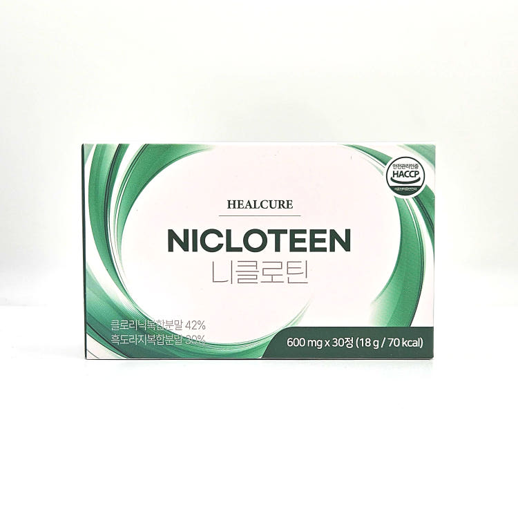 니클로틴 헬큐어 프리미엄 솔루션 600mg x 30정