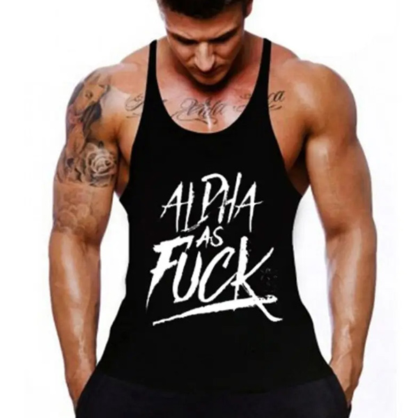 프리무브 머슬탑 헬스나시 민소매 alpha 짐웨어+ - 상품 이미지