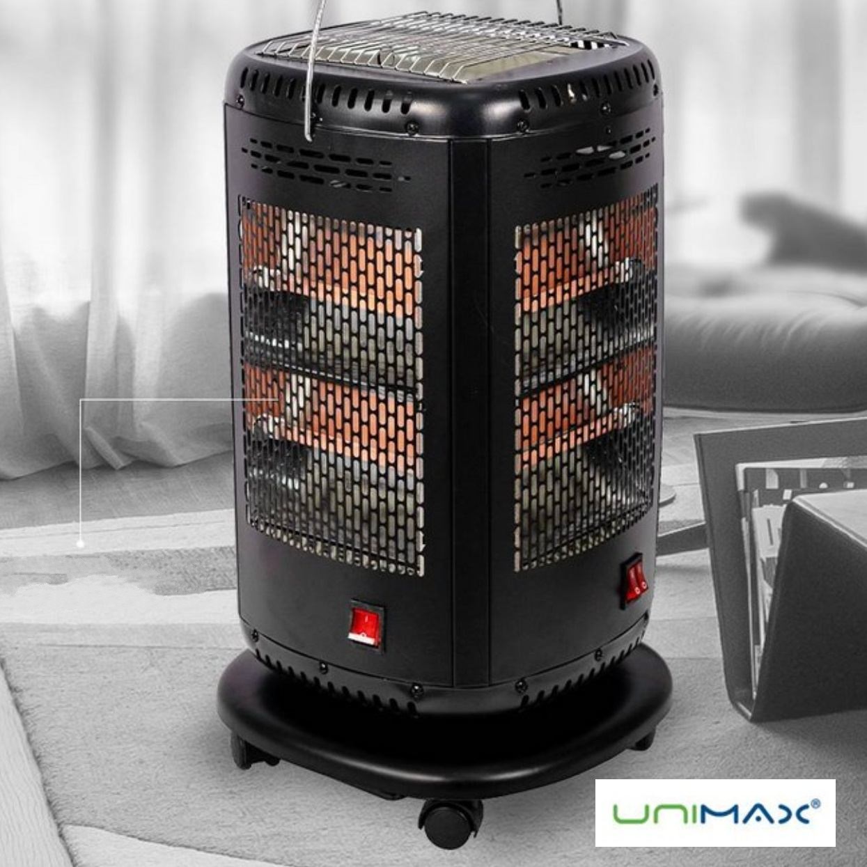 가정용 오방 난로 사무실 전기 난로 기본형 겨울 난방기구