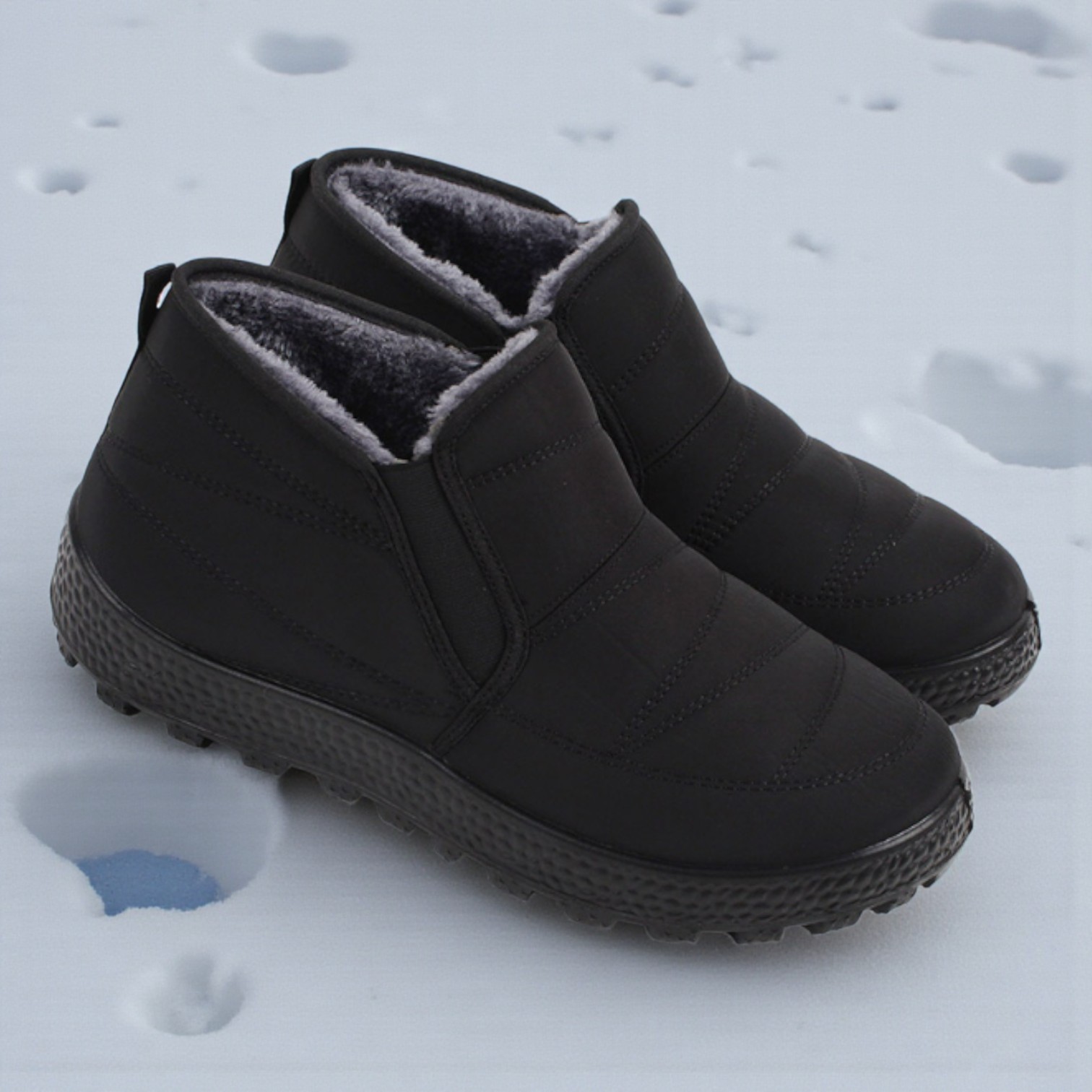 행텐 방수 남자 방한화 겨울 방한 패딩부츠 털신발 제품 이미지