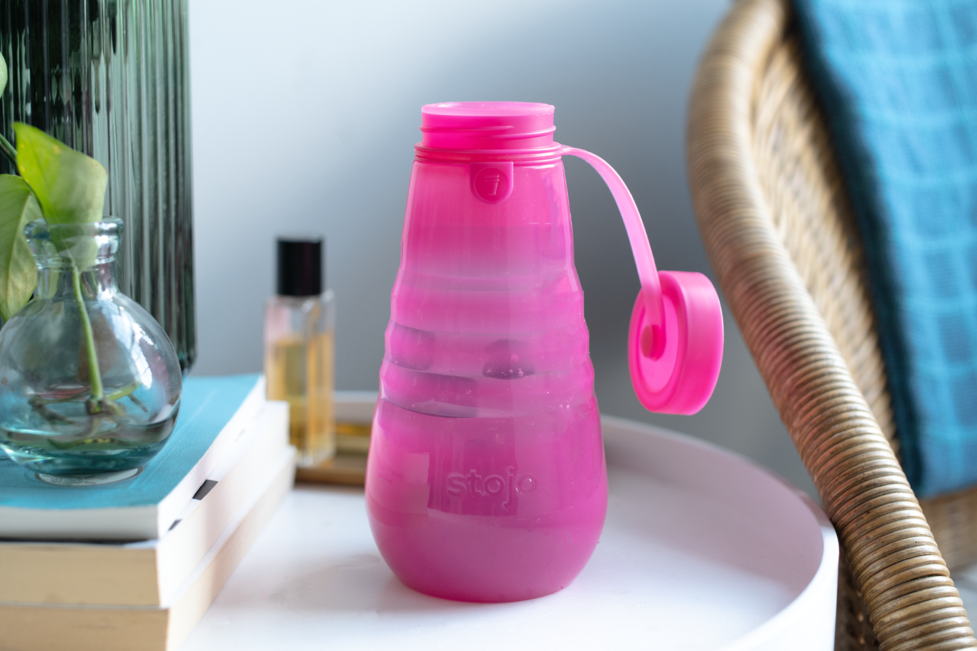 스토조 접이실 실리콘 텀블러 보틀 컬렉션 590ml, 젤리 스틸 이미지 7