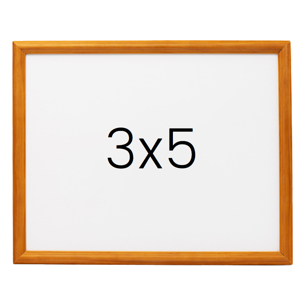 앤티크 라인 나무액자 사진액자 웨딩 포토테이블 사진인화 탁상 3x5 76x127mm, 연밤 - 메인 이미지