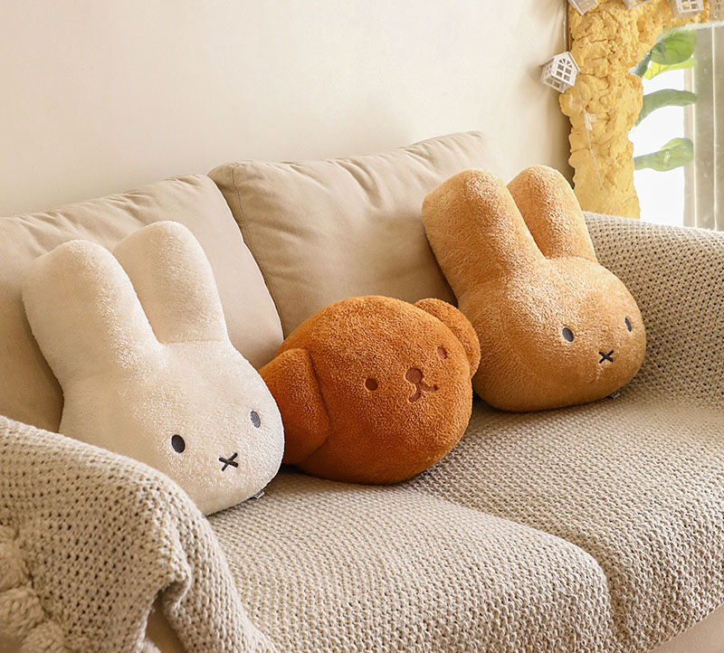 VIPO X Miffy 미피 쿠션 베개 인테리어 의자 등쿠션 소파