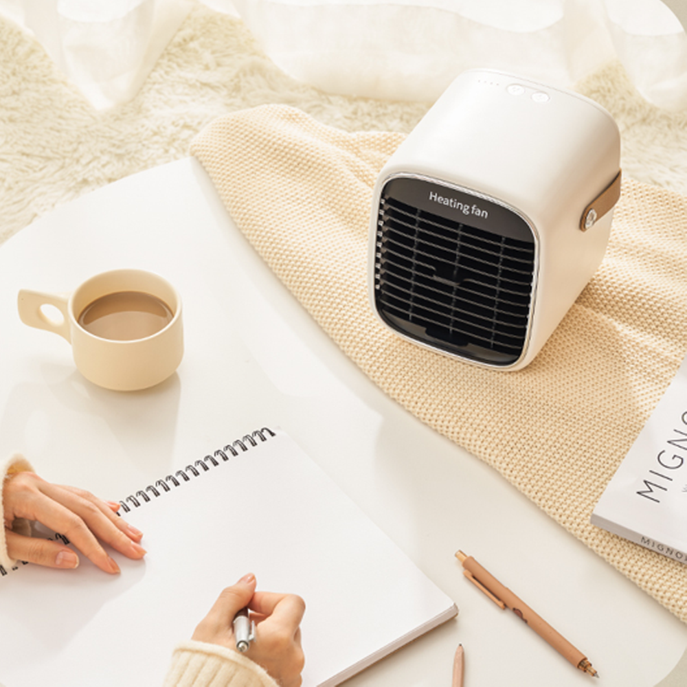 썸머 온풍기 가정용 절전형 1등급 히터 사무실 원룸 캠핑 아기방 욕실 저전력 저소음 - 상세 이미지 2
