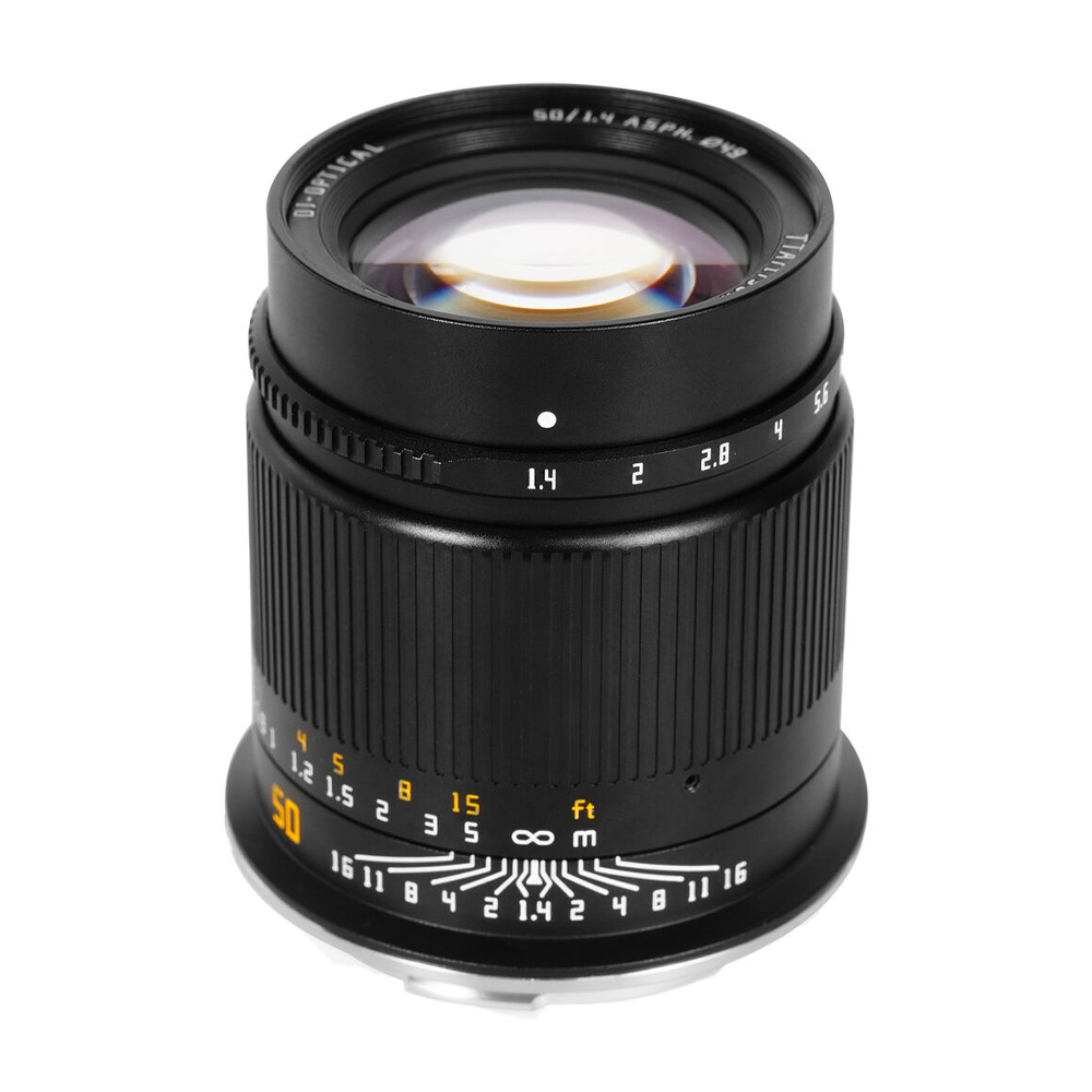 티티아티산 50mm F1.4 ASPH 캐논 RF마운트 풀프레임 렌즈 - 메인 이미지