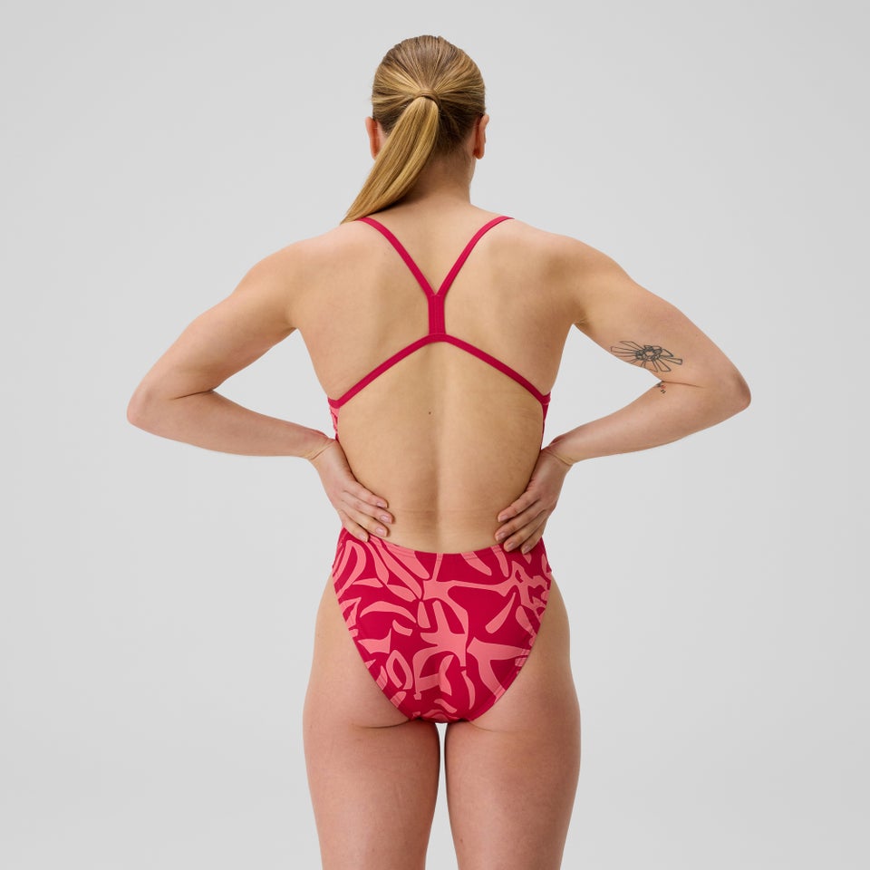 스피도 Club Training Printed V-Back 2.0 One Piece - 상세 이미지 2