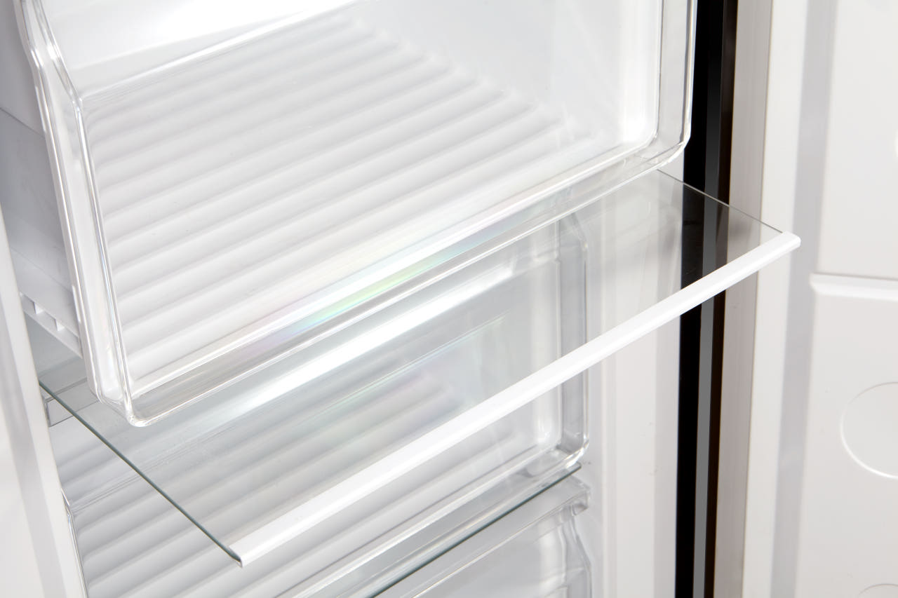 캐리어 스탠드 냉동고 206L 실버메탈 CFTN206MSM