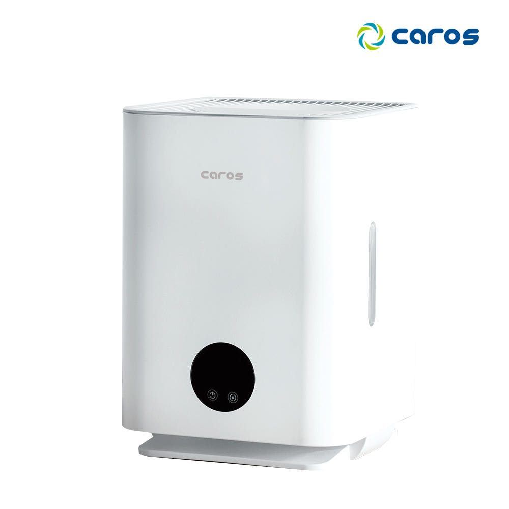 캐로스 UV살균 자연 기화식 가습기 대용량 통세척 사무실 공기청정 세척편한 아이방 무드등