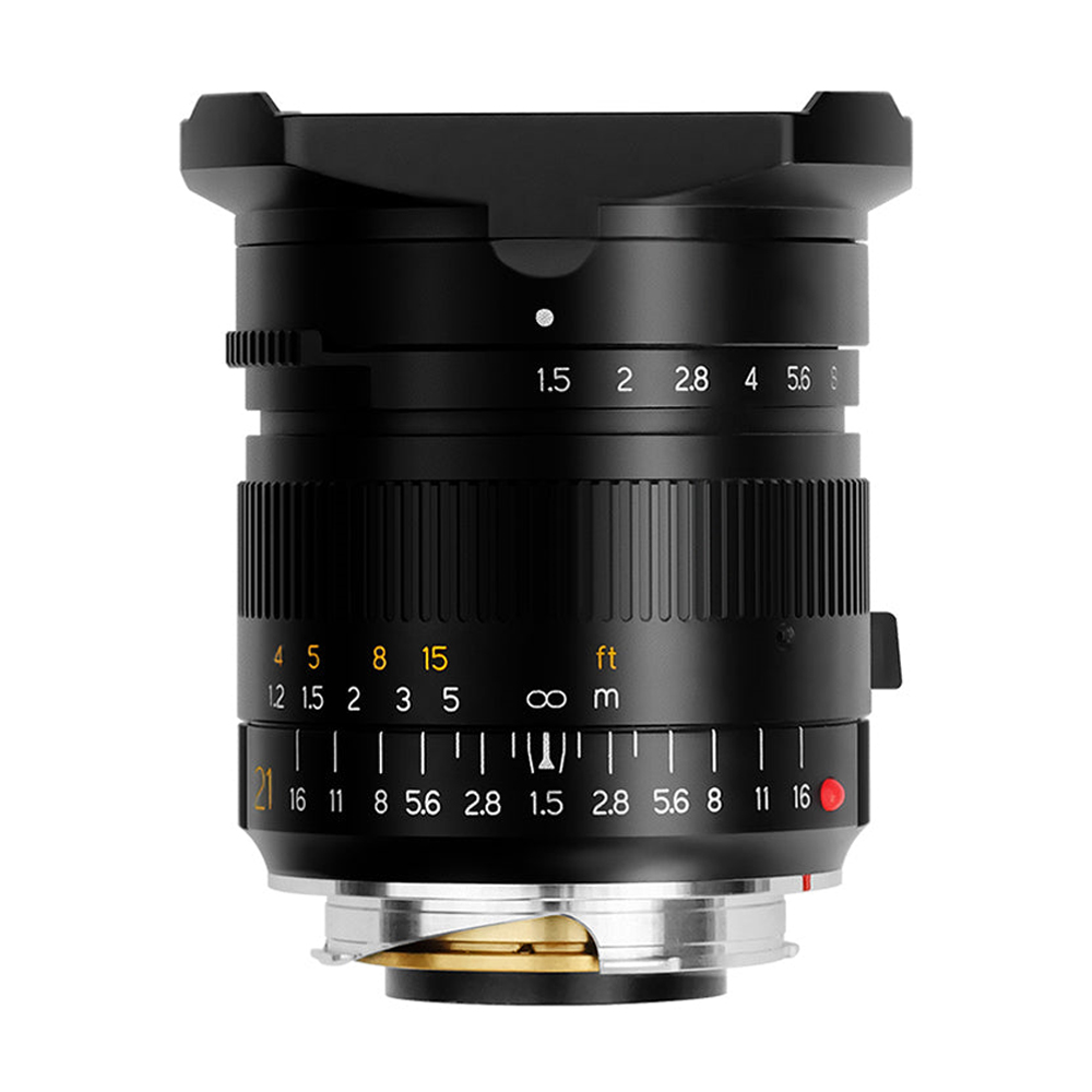 티티아티산 21mm F1.5 ASPH 라이카 M마운트 렌즈 블랙 - 메인 이미지