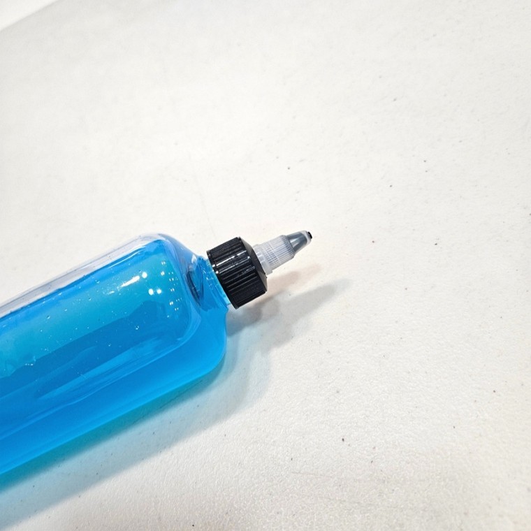 투명 플라스틱 500ml 뾰족공병 트위스트캡 - 상품 이미지
