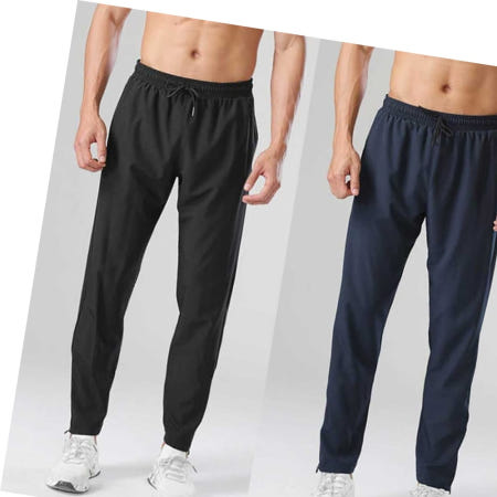 발목지퍼형팬츠 짐웨어 긴바지 트레이닝 하의 남성 여름 스포츠 팬츠