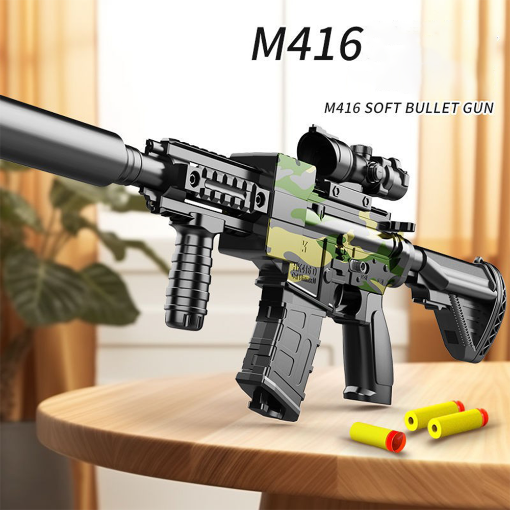 은인토이 너프건 M4 엠포 M416 스펀지총 장난감 수동 - 상세 이미지 5