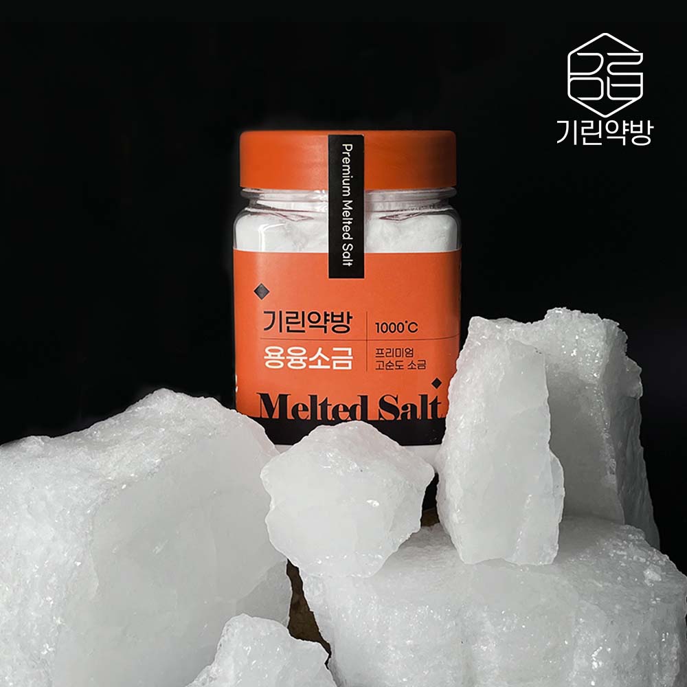 용융소금 융융 융용 용용 미네랄 알칼리 소금 300g, 1개 - 상품 이미지