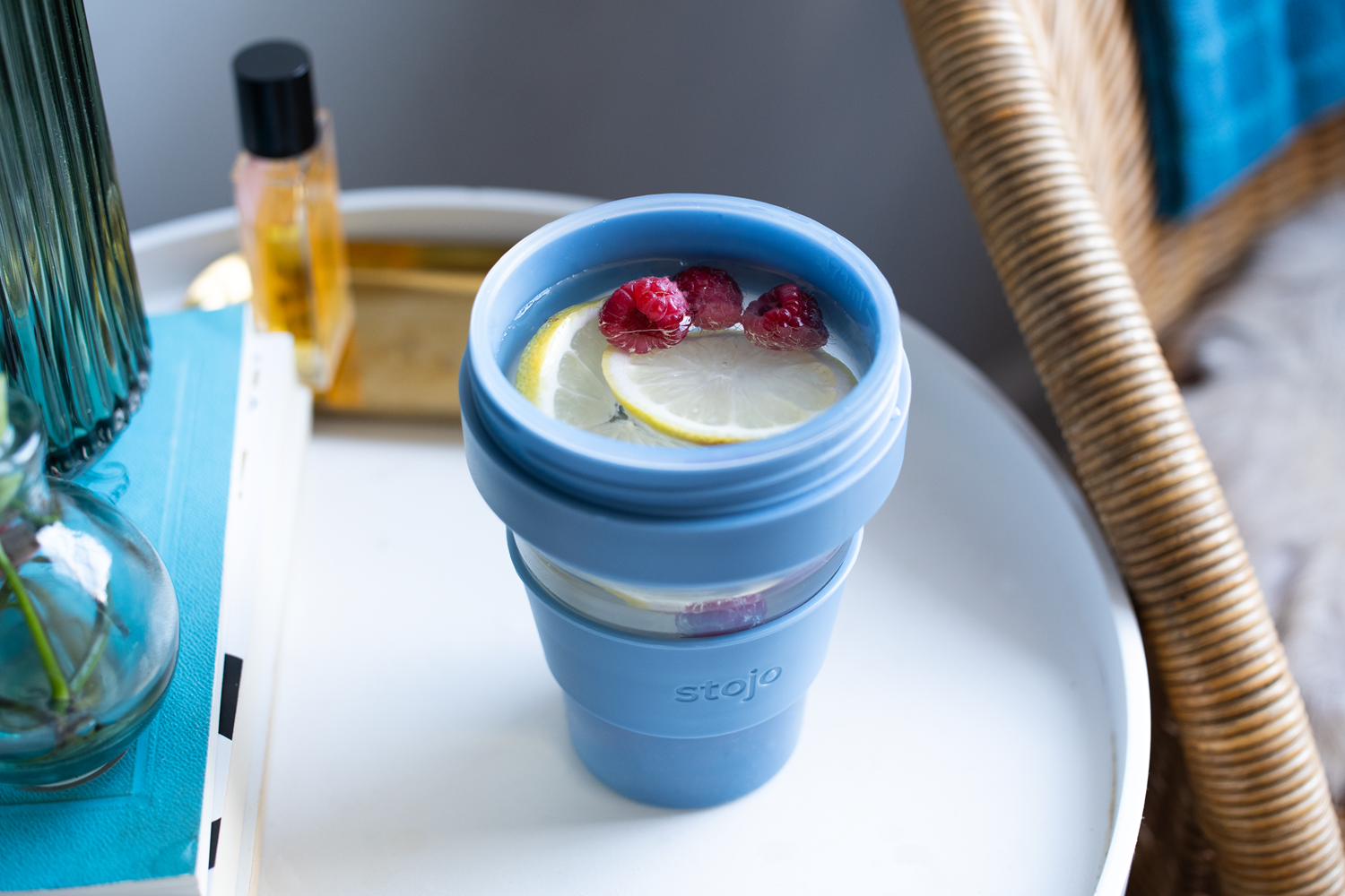 스토조 접이식 실리콘 텀블러 비기 컬렉션 470ml, 젤리 미모사 - 상세 이미지 2