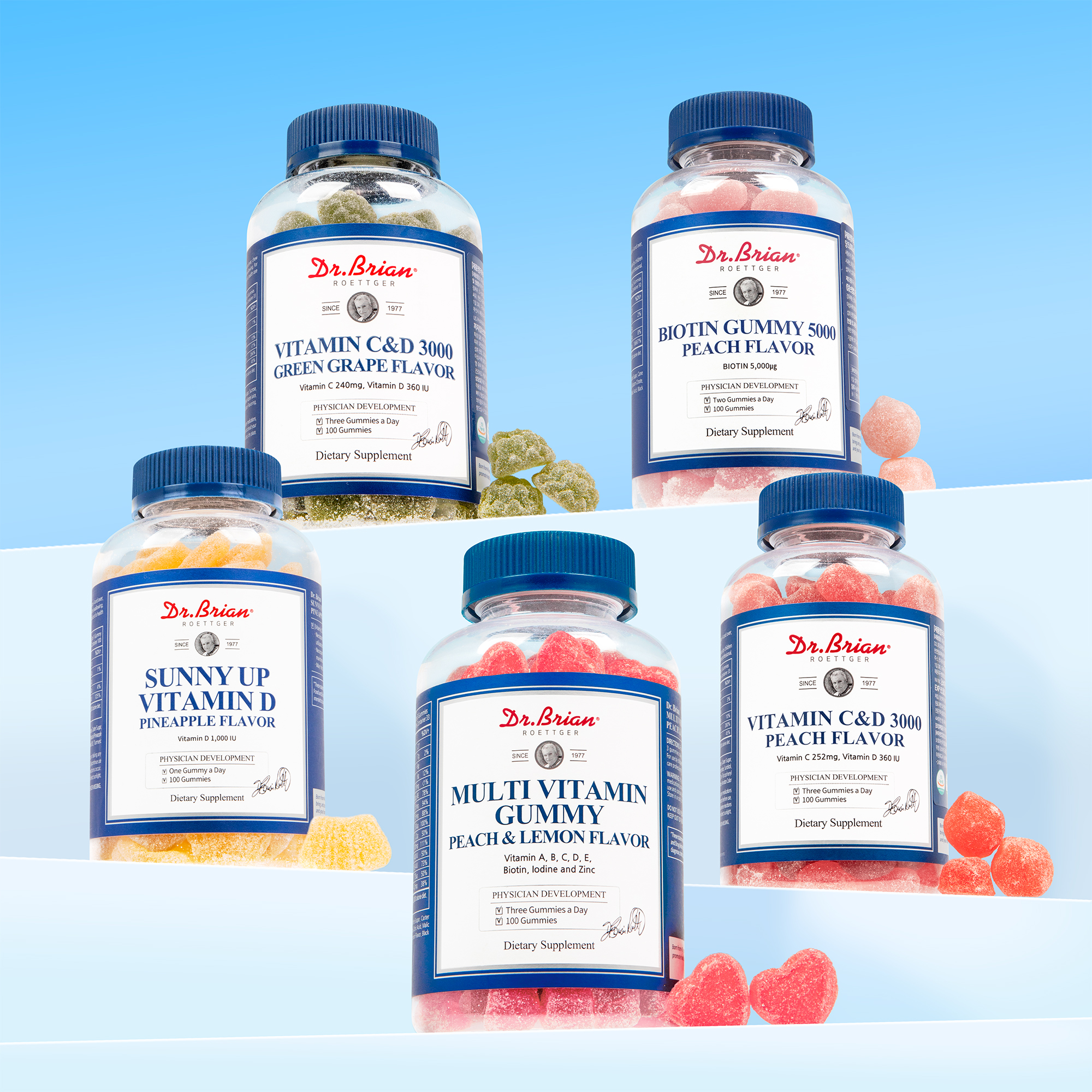 닥터브라이언 혼합 구성 비타민구미 오메가3 칼마디 빌베리 맛있게 먹은 솔직 후기 - 대표 이미지