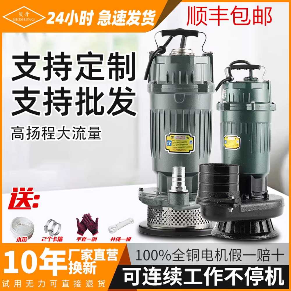 수중모터펌프 양수기 농업 고압 순환 온수 캠핑 워터 380V 1인치 250W 12m - 상세 이미지 2